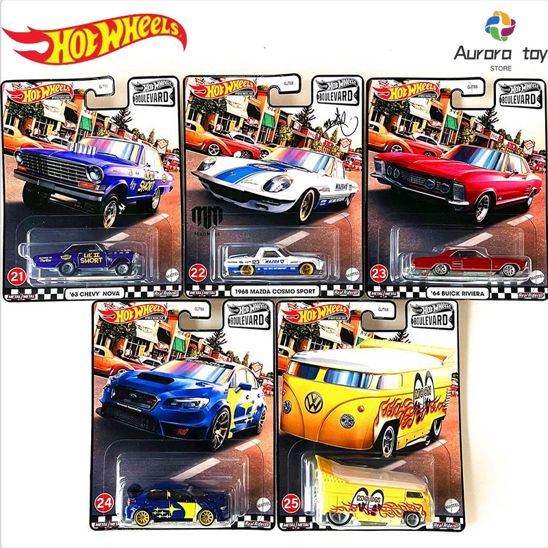 Mattel Toy Hot Wheels - نموذج سيارة عجلات ساخنة بوليفارد 5