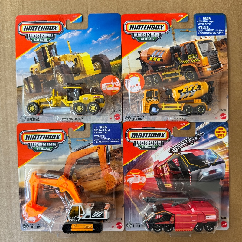 Hot Wheels Car Mainline - ماتيل علبة الثقاب 1/64 Jcy27 لودر