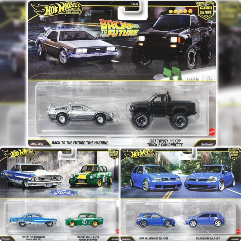 Mattel Toy Hot Wheels - مجموعة سيارات هوت ويلز بريميوم الجديدة