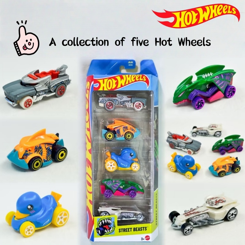 Hot Wheels Car Track Sets - Hotwheels سبيكة سيارة الجري الصغيرة خمسة