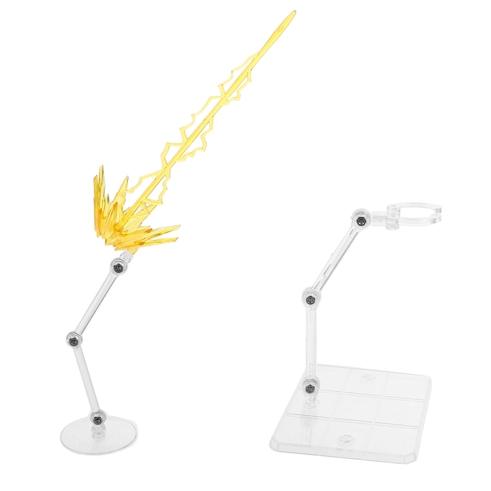 قطعتان من قواعد عرض الشخصيات ا - مراجعة Action Figure Stand وسعره