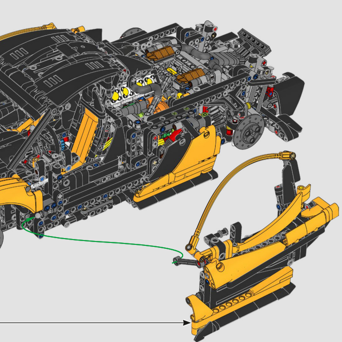 مجموعة مكعبات بناء سيارة رياضي - مراجعة Lego Set Technic وسعره