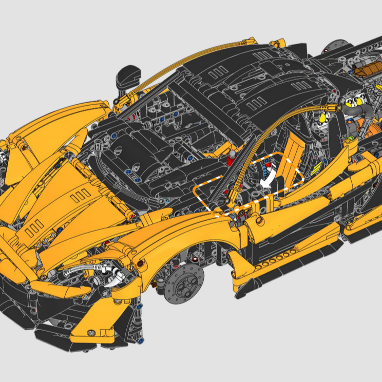 مجموعة مكعبات بناء سيارة رياضي - مراجعة Lego Set Technic وسعره