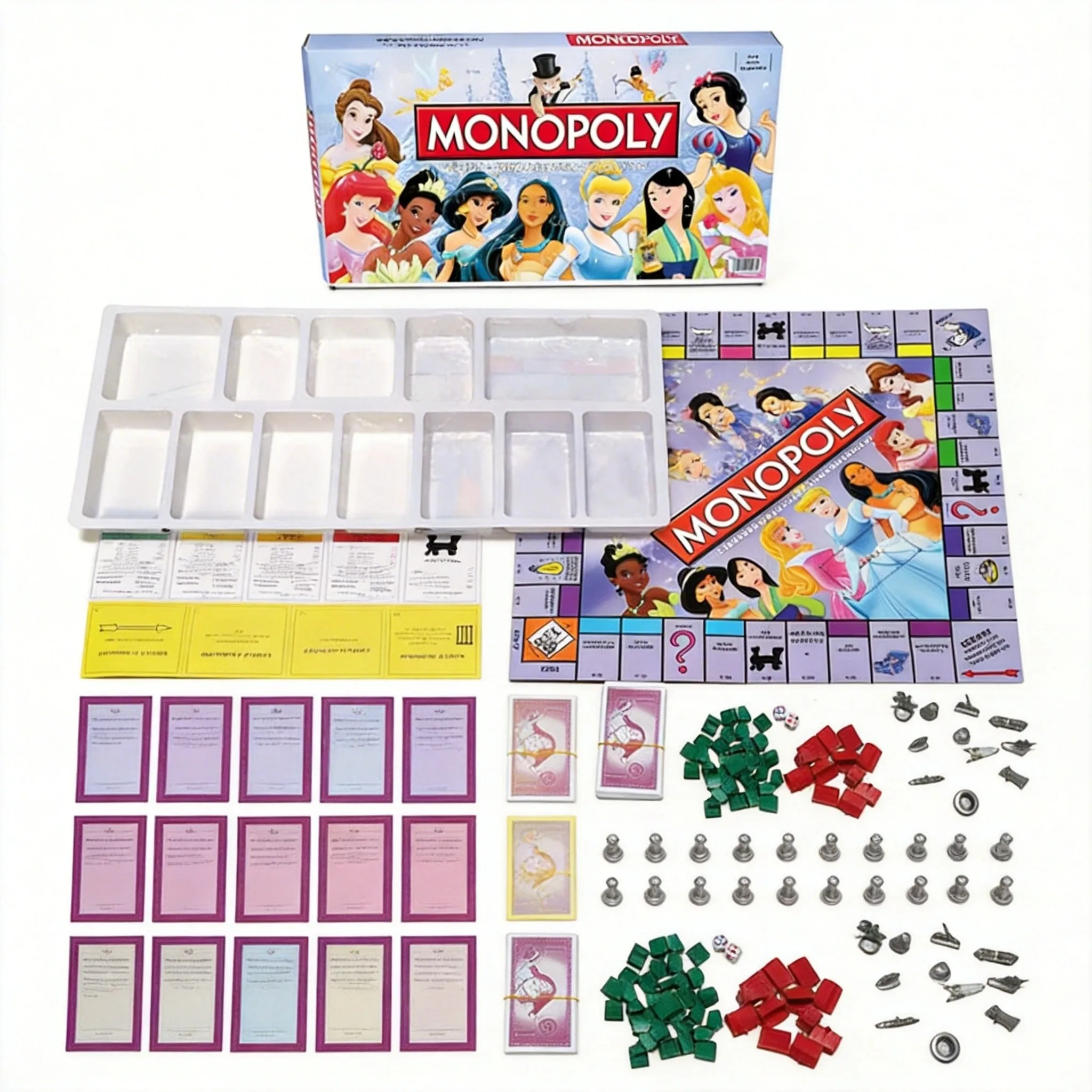 مونوبولي: الأميرات من ديزني -  - مراجعة Hasbro Game Monopoly وسعره