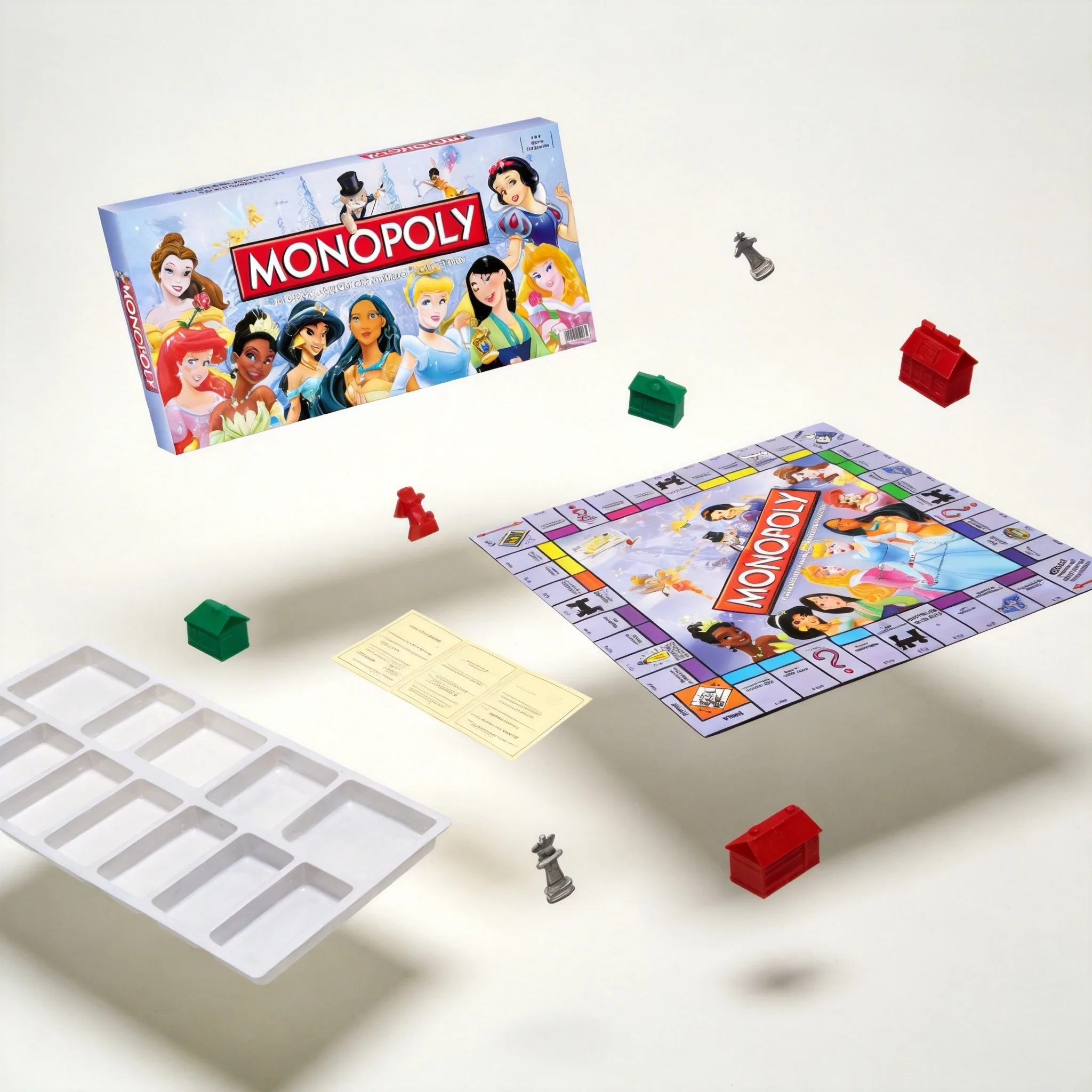 مونوبولي: الأميرات من ديزني -  - مراجعة Hasbro Game Monopoly وسعره