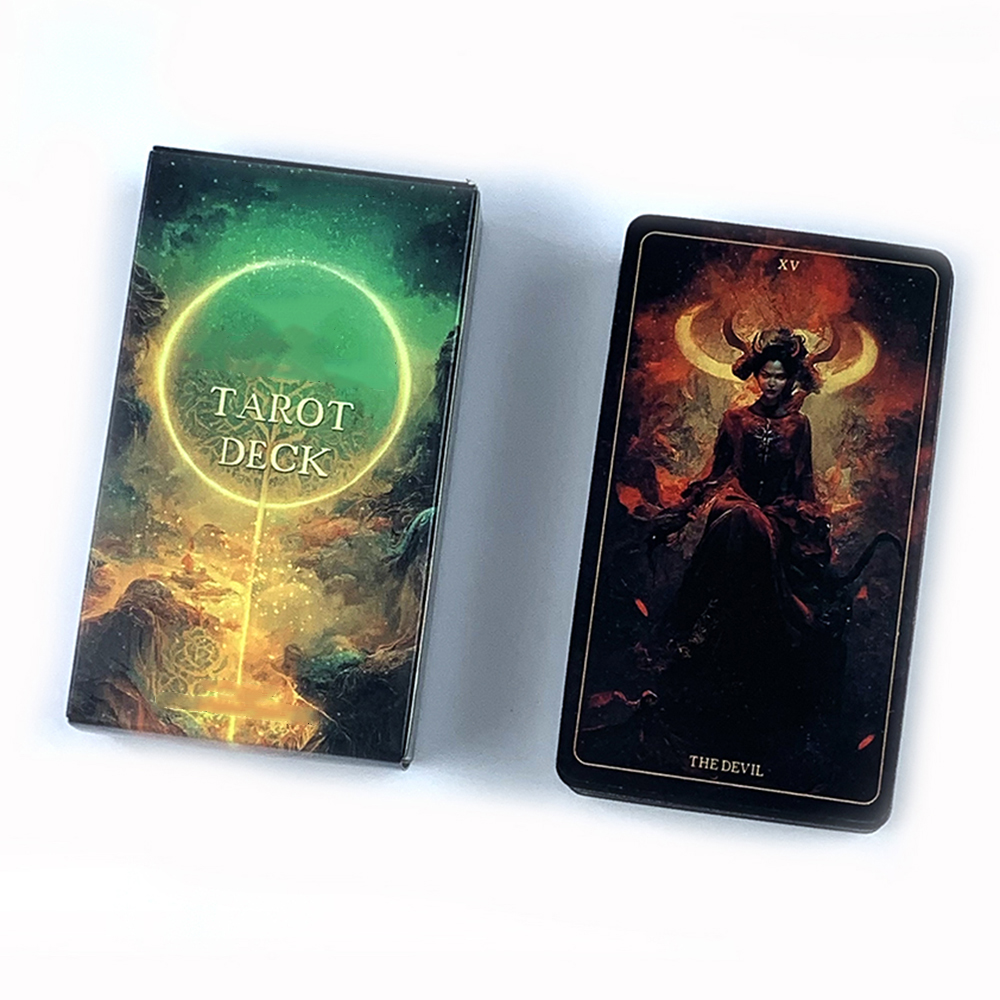 مجموعة بطاقات التاروت، 78 قطعة - مراجعة Graded Card Display وسعره