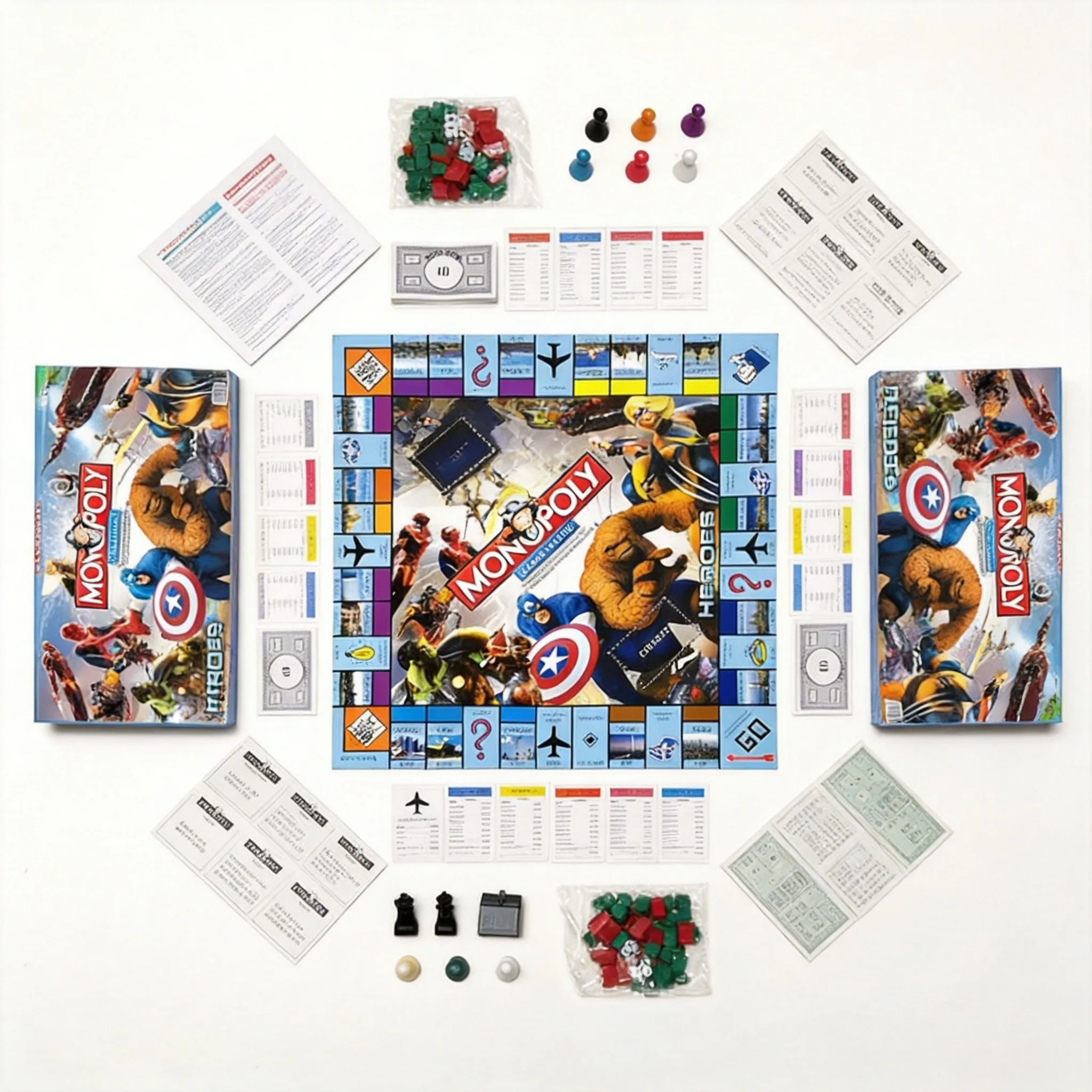 لعبة مونوبولي أبطال مارفل: الق - مراجعة Hasbro Game Monopoly وسعره